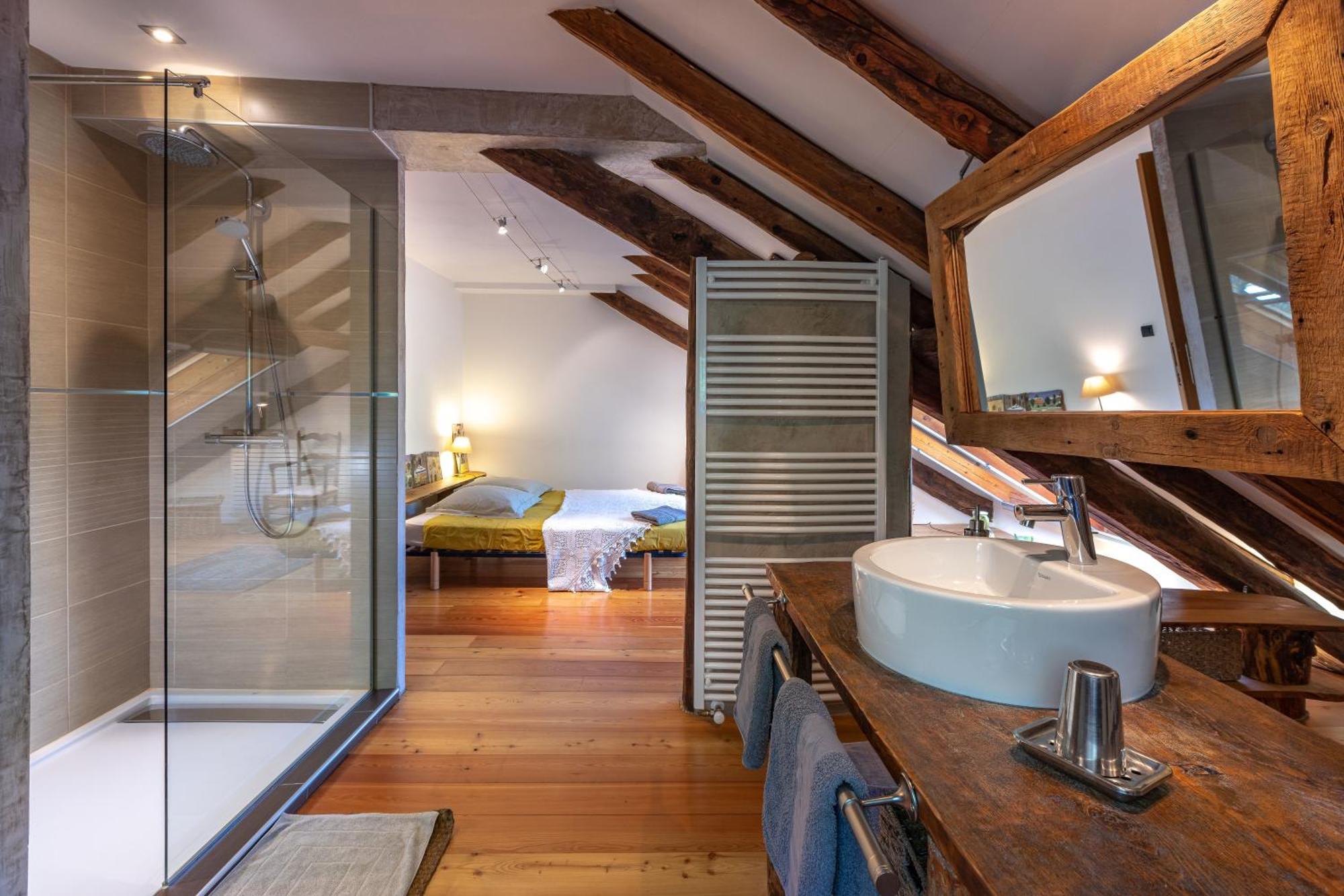 Bed and Breakfast La Ferme De Beaute Шатору-лез-Альп Экстерьер фото